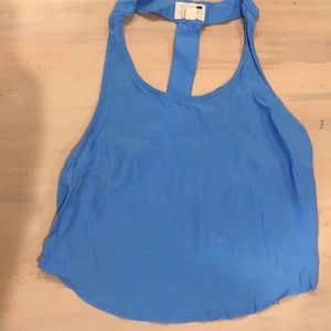 Blue crop top!